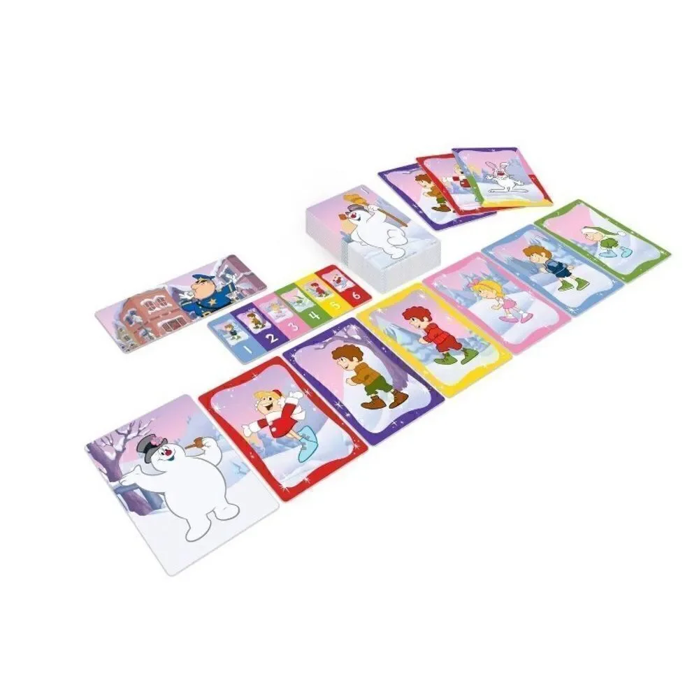 Frosty the snow man follow the leader card game